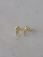 Flashy Studs - Gold