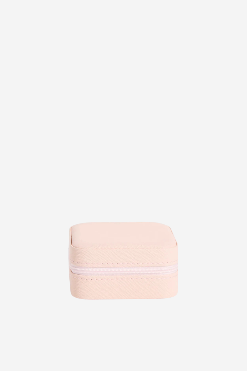 Square Travel Jewellery Box -  Pink