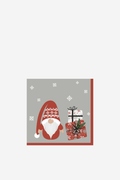 Gnome with gifts - Dinner Napkin