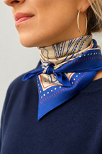 Dark Hampton - Petite Silk Scarf