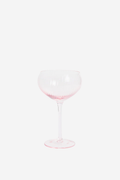Ripple Champagne Glass - Pink