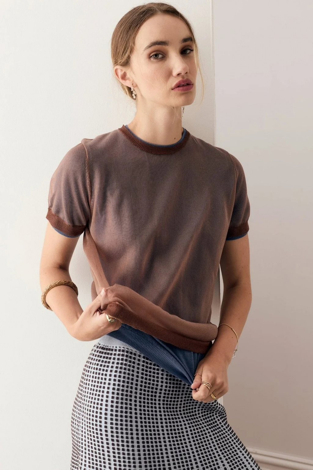 Kaspar Layered Tee