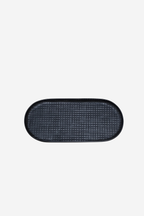 Ankara Black Oval Tray - Small