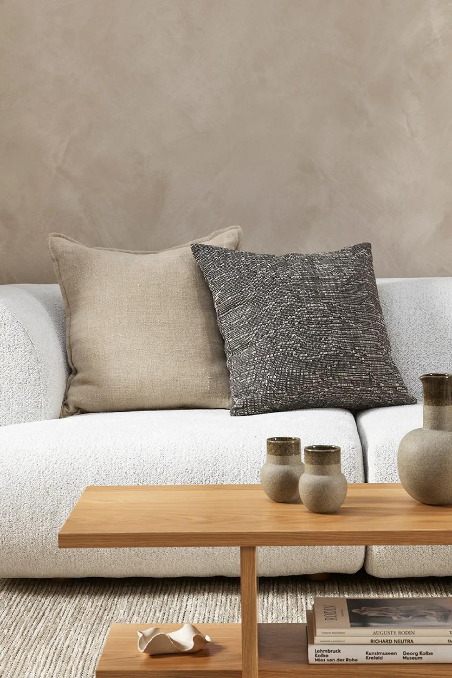 Alder Cushion - Dark Chocolate