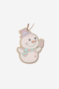 Snowman Gingerbread Ornament