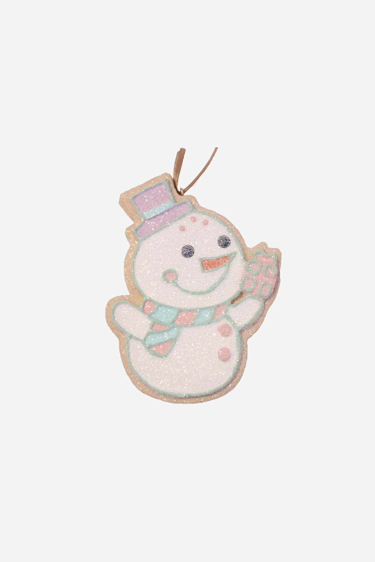 Snowman Gingerbread Ornament