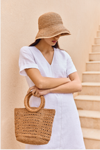 Tivoli Linen Dress - White