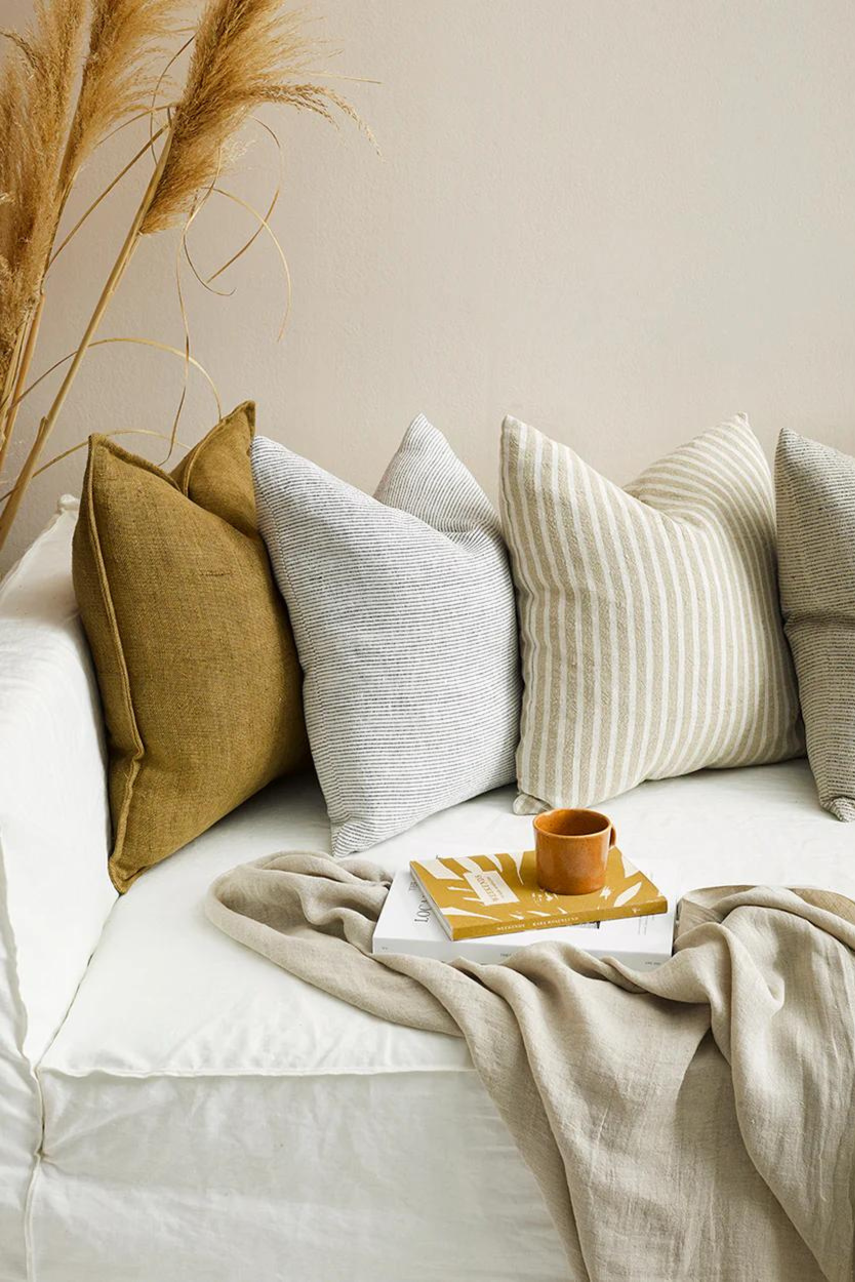 Flaxmill Cushion - Fenugreek