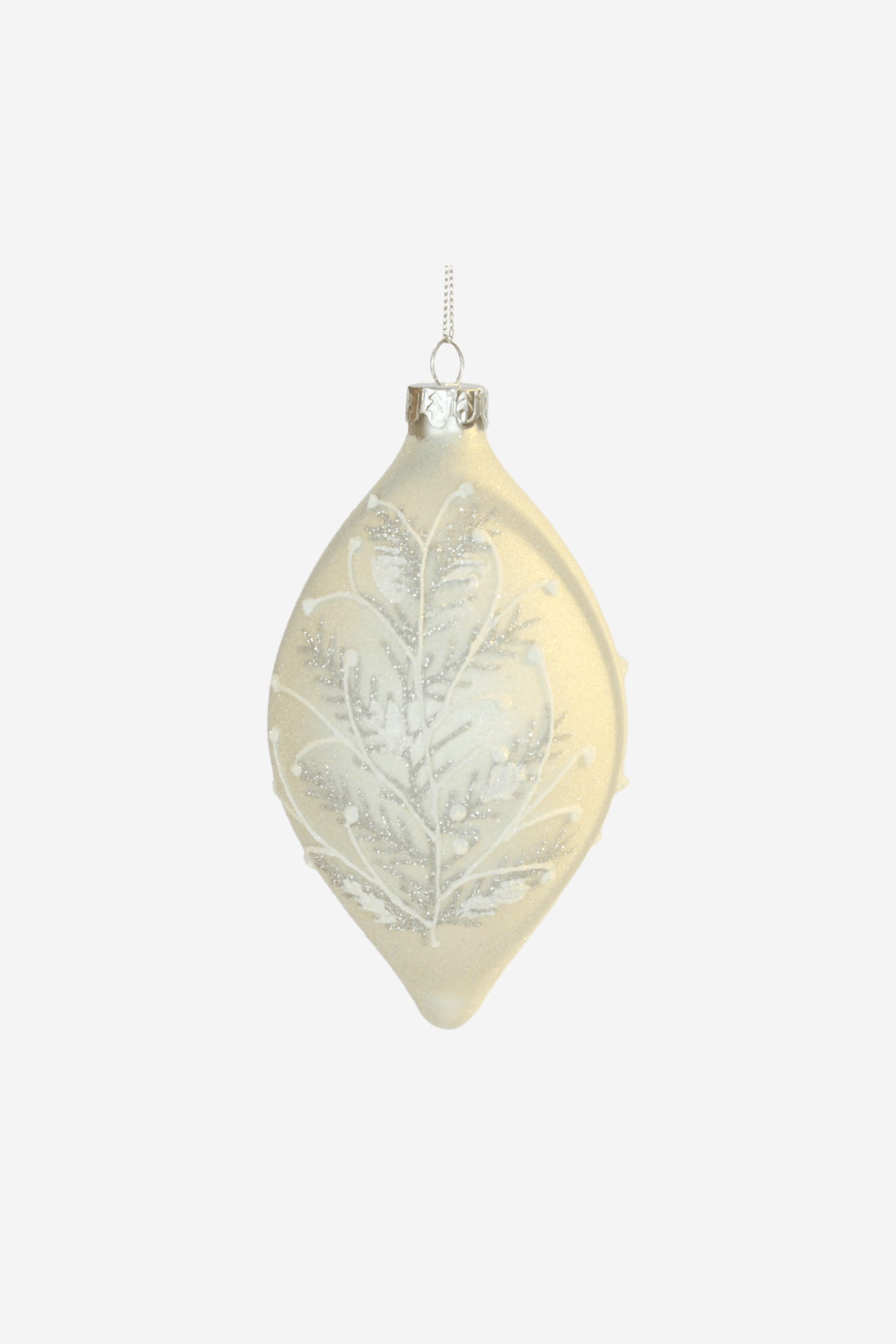 Glass Finial w/ Branch Design