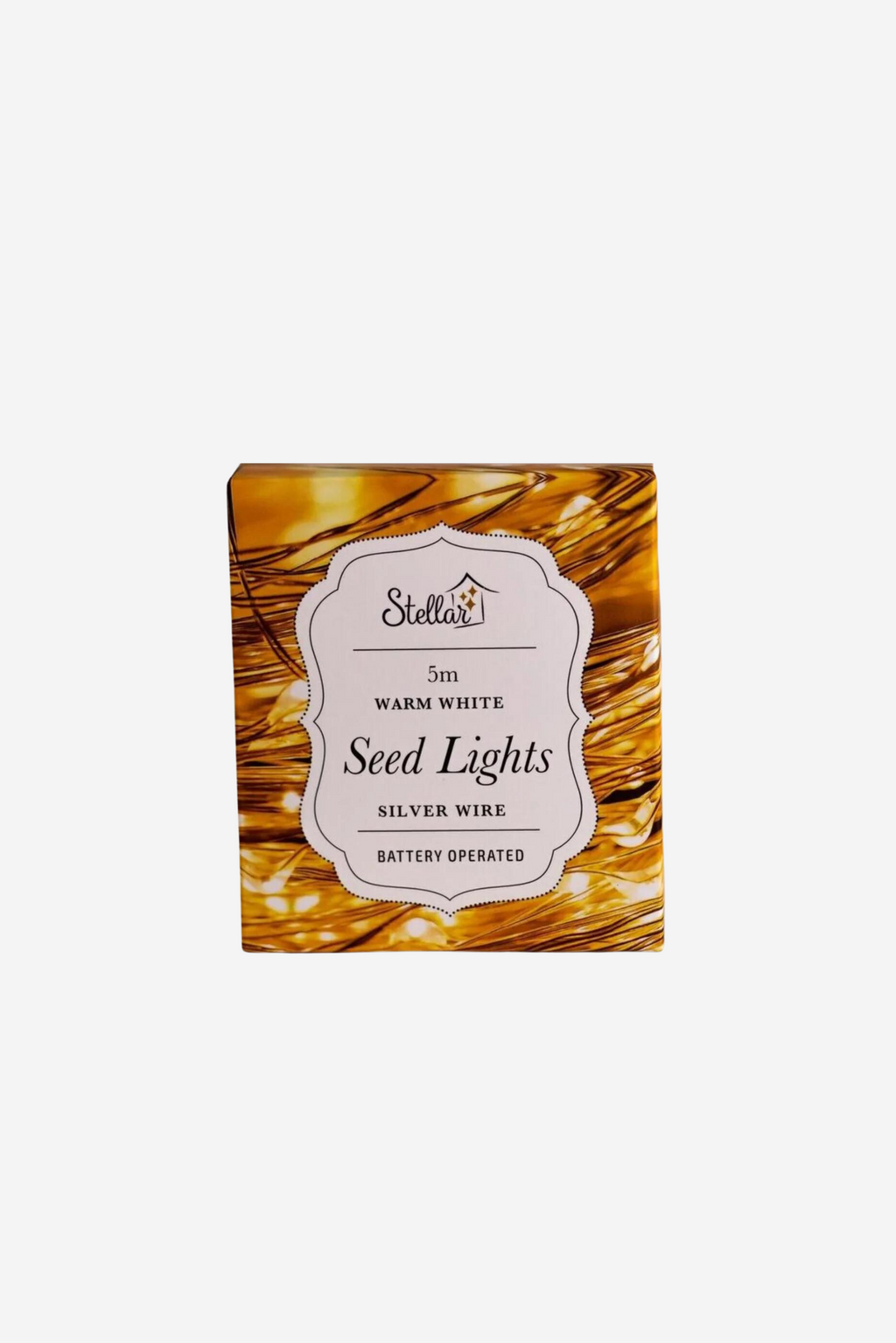 Seed Lights AA Battery - Silver 5m