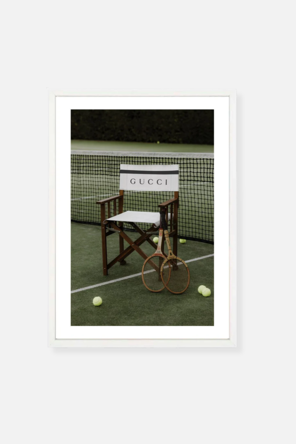 The Courtside Seat Framed Print - A2