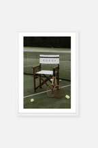 The Courtside Seat Framed Print - A2