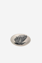Piwakawaka Porcelain Bowl - Black on White
