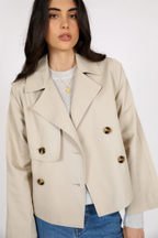 Unity Short Trench - Oat