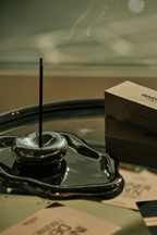Chrome Incense Holder