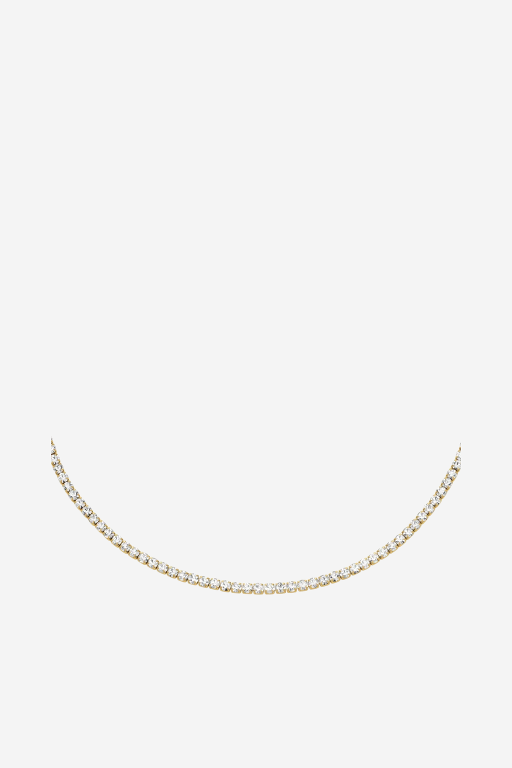 Tennis Necklace - Gold