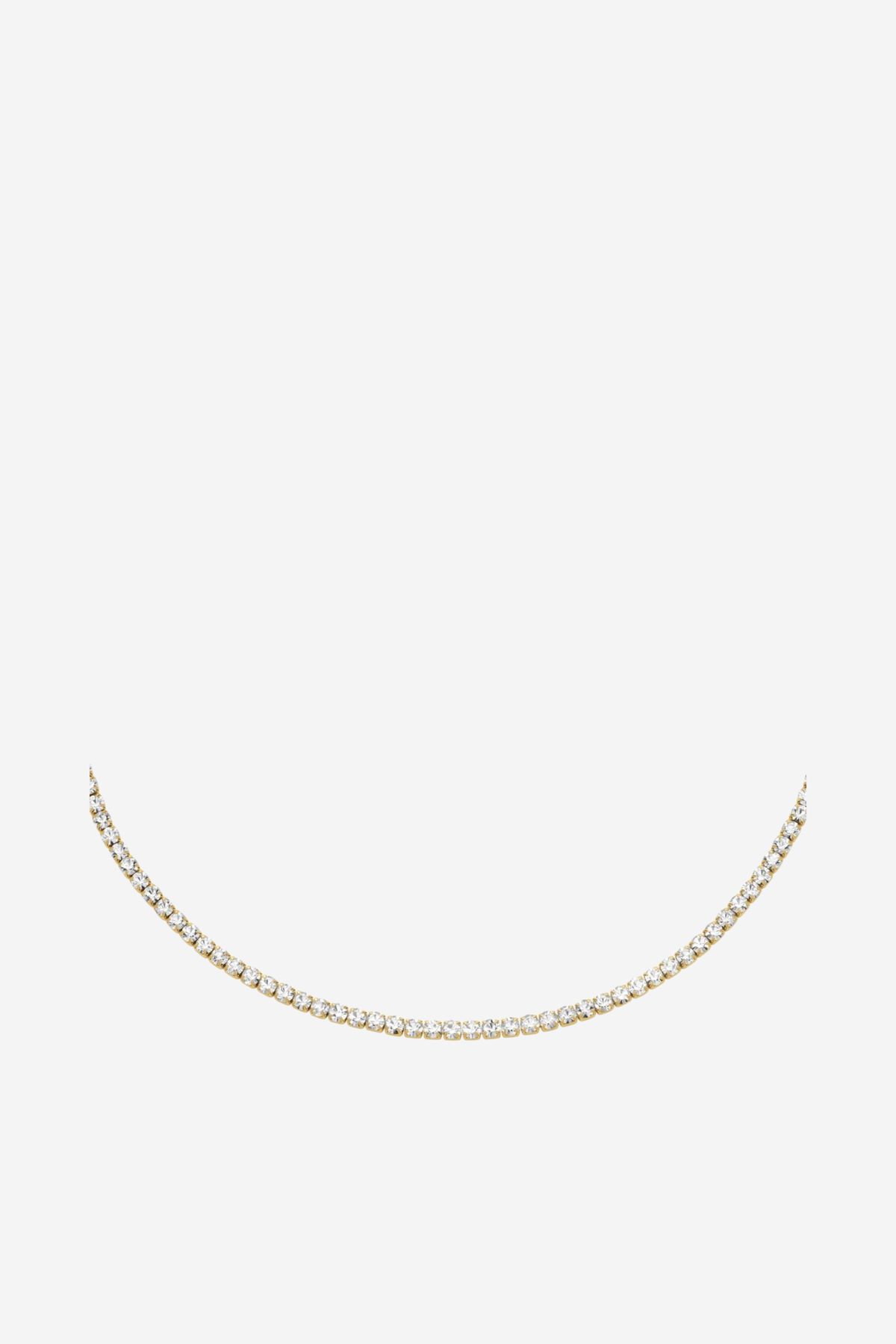 Tennis Necklace - Gold