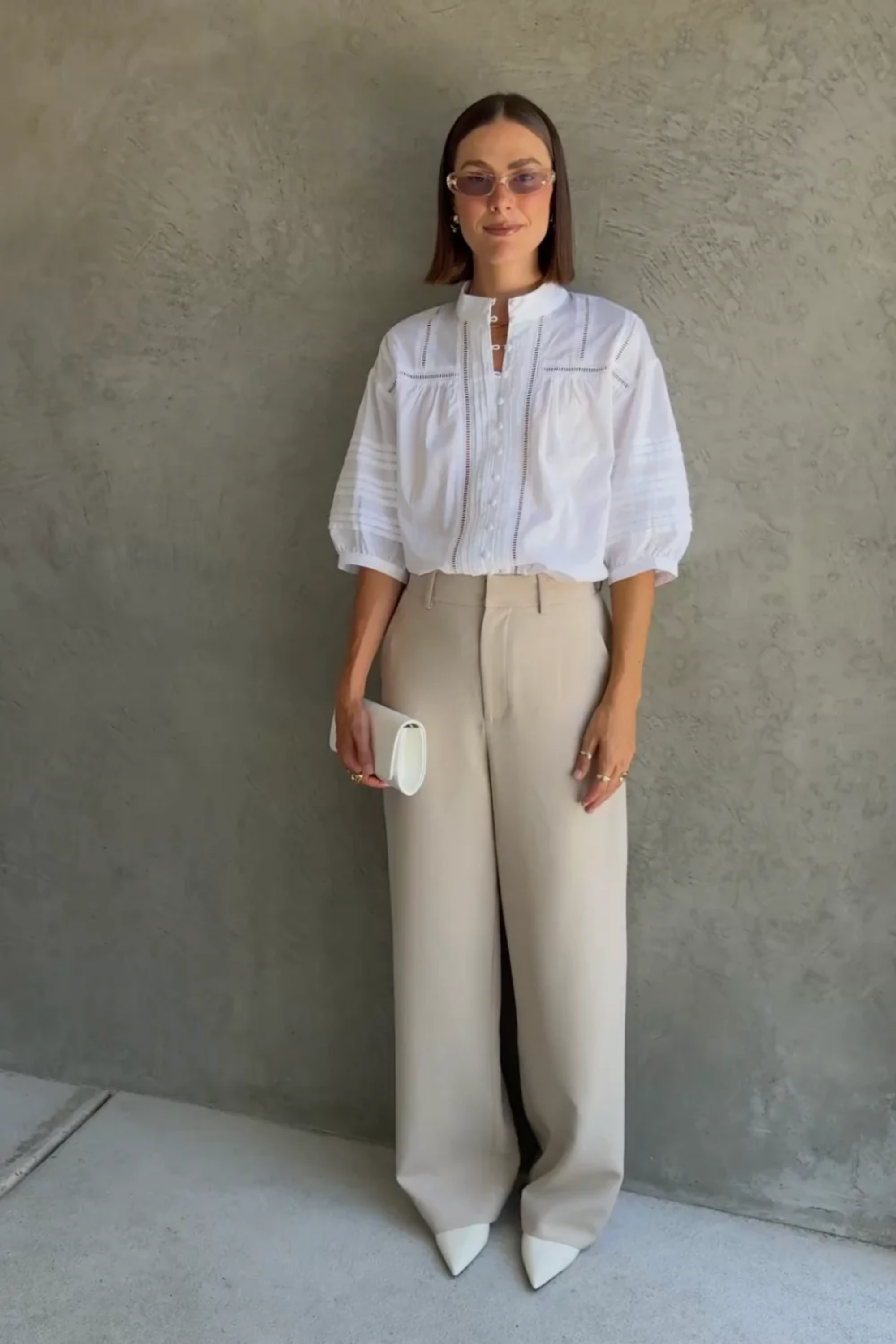 Daydream Top - Porcelain