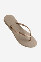 Slim Jandals - Rose Gold