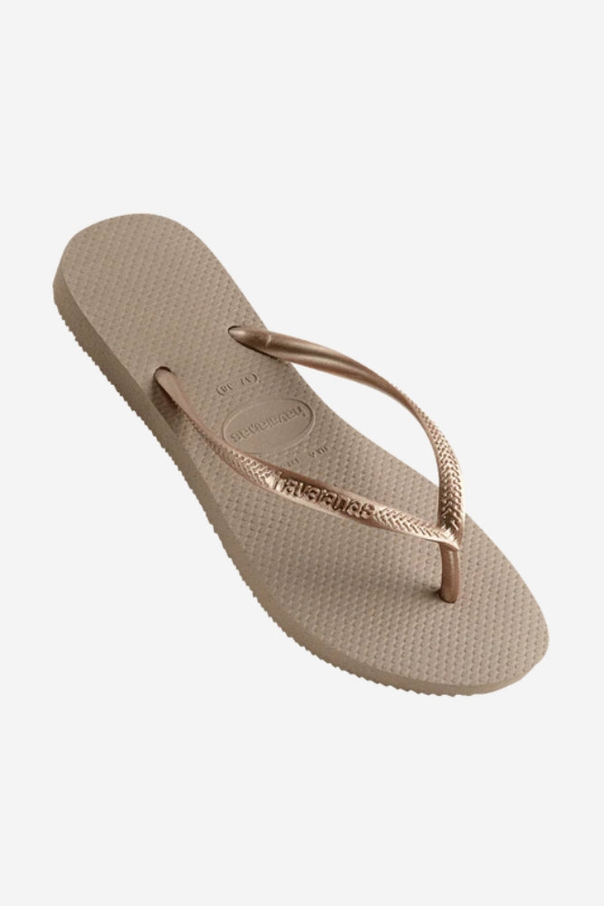 Slim Jandals - Rose Gold