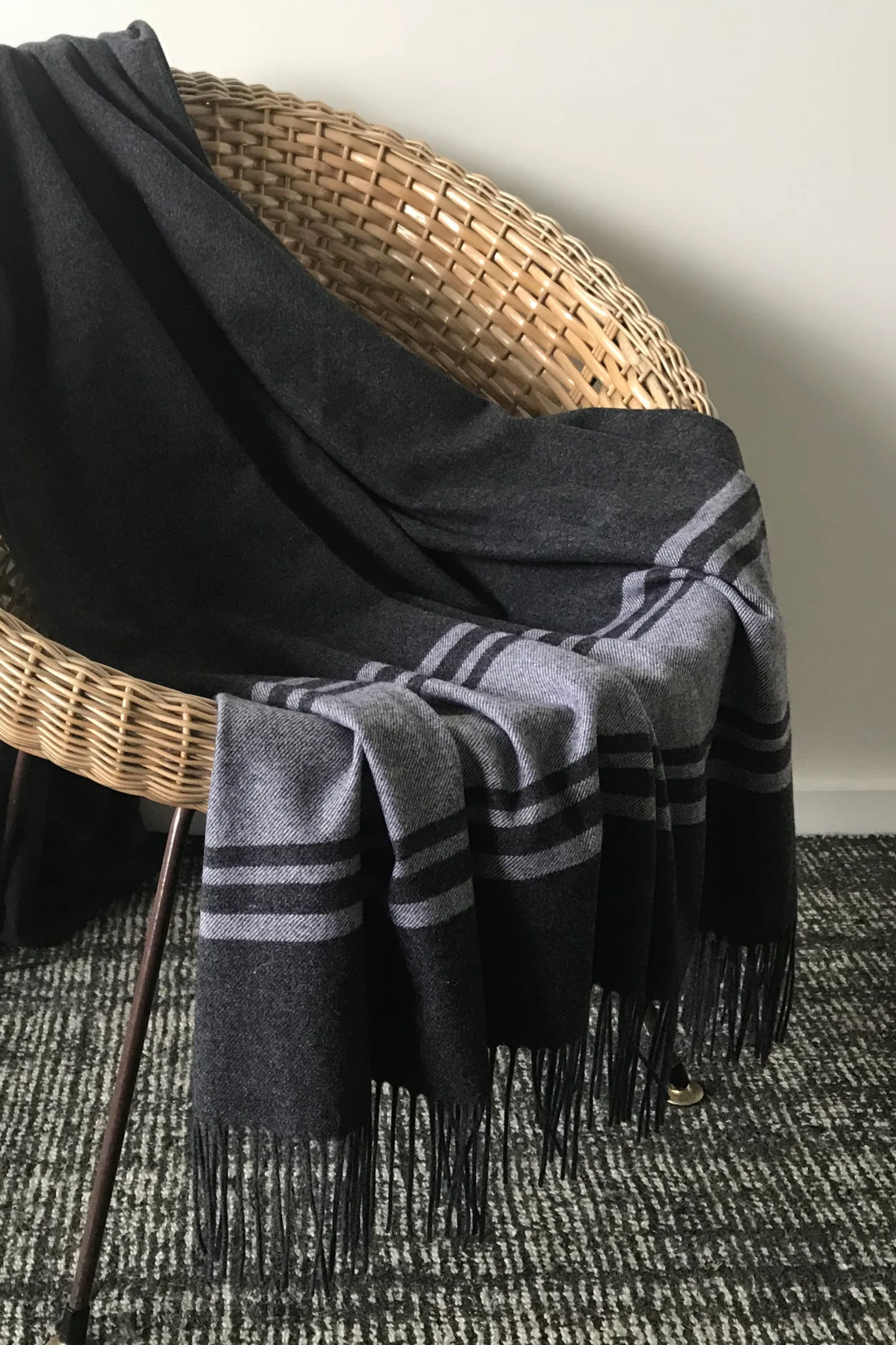 Merino Cashmere Throw