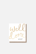 Well Done you - Gift Card