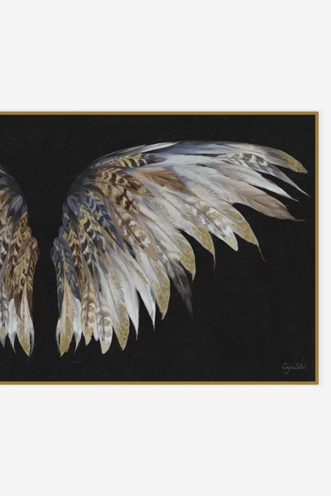 Wings - Framed Canvas