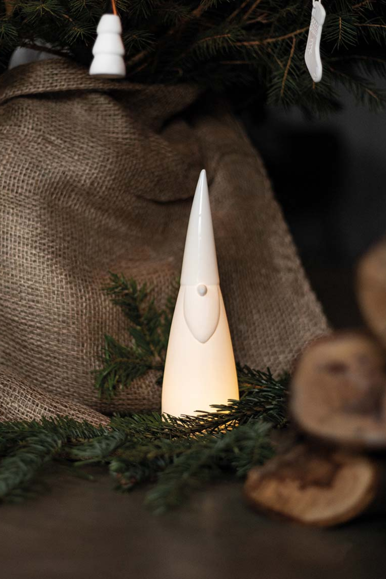 LED Light Up Santa