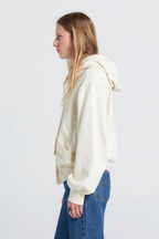 Runaway College Cropped Oversized Hoodie