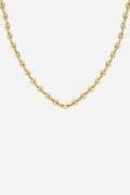 Coffee Bean Chain Necklace