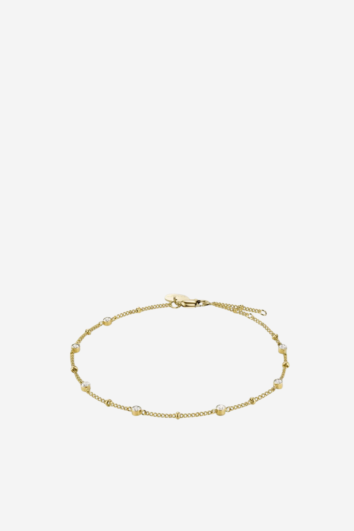 Multi Crystal Bracelet - Gold