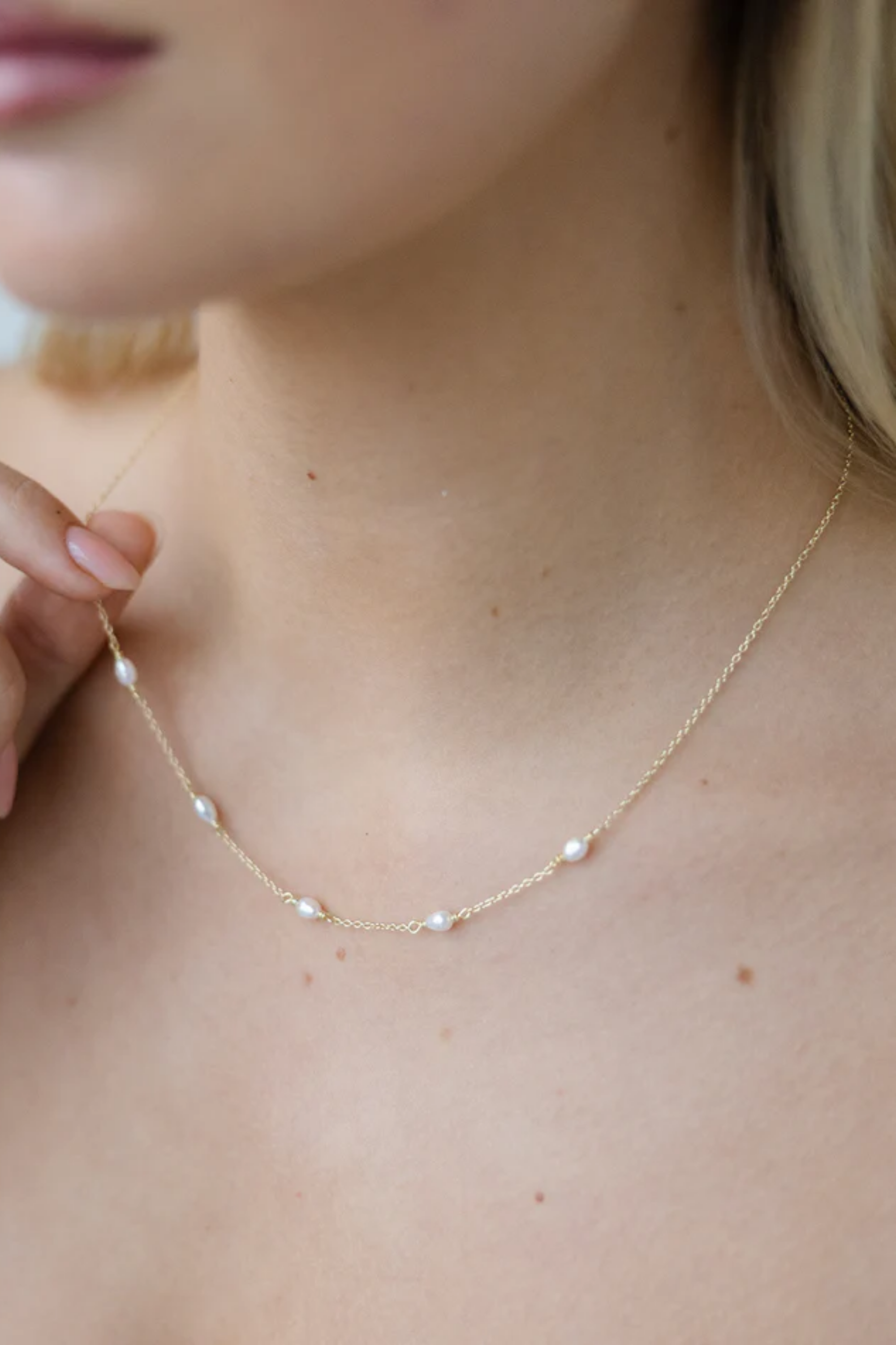 Pop Of Pearls Necklace