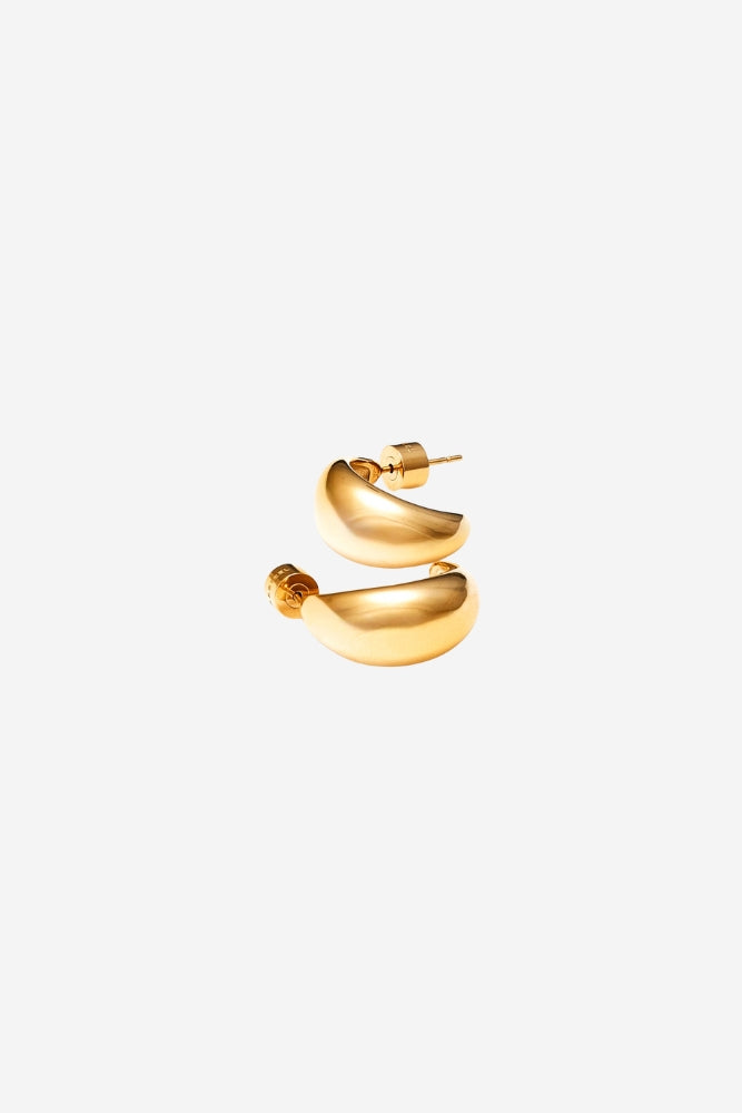 Dynamic Small Hoop Earrings