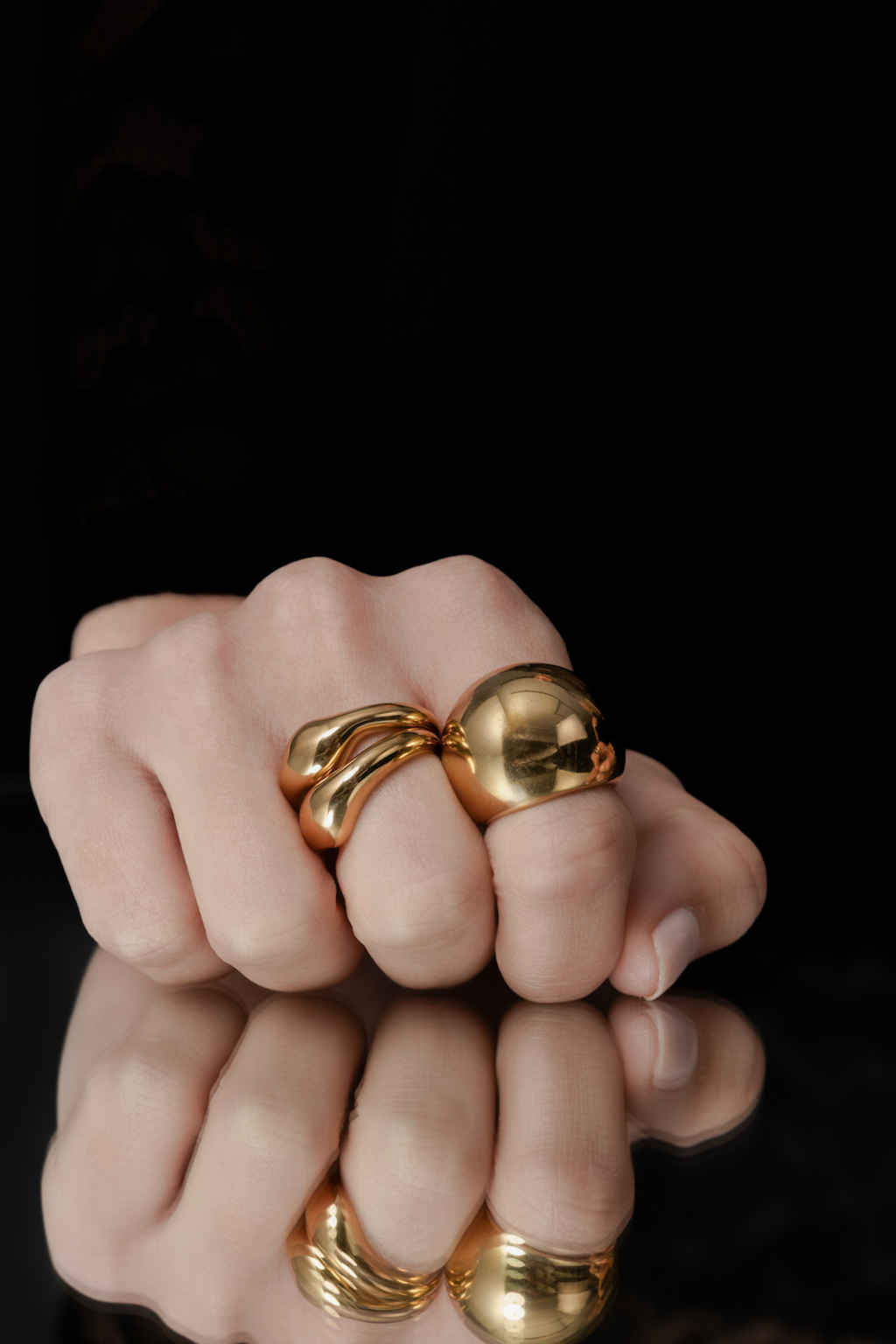 Fusion Ring Set - Gold