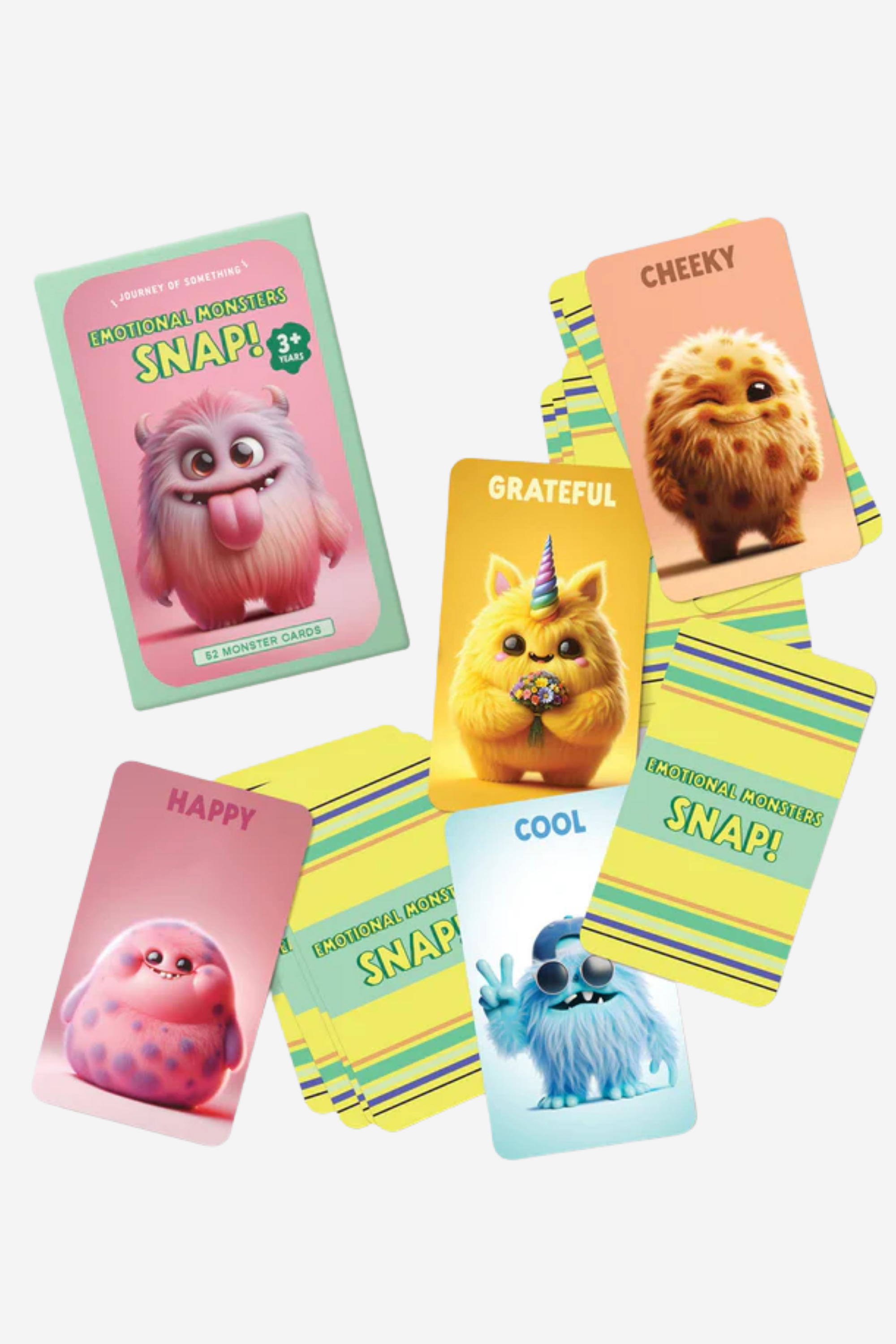 Emotional Monsters Snap Card Game