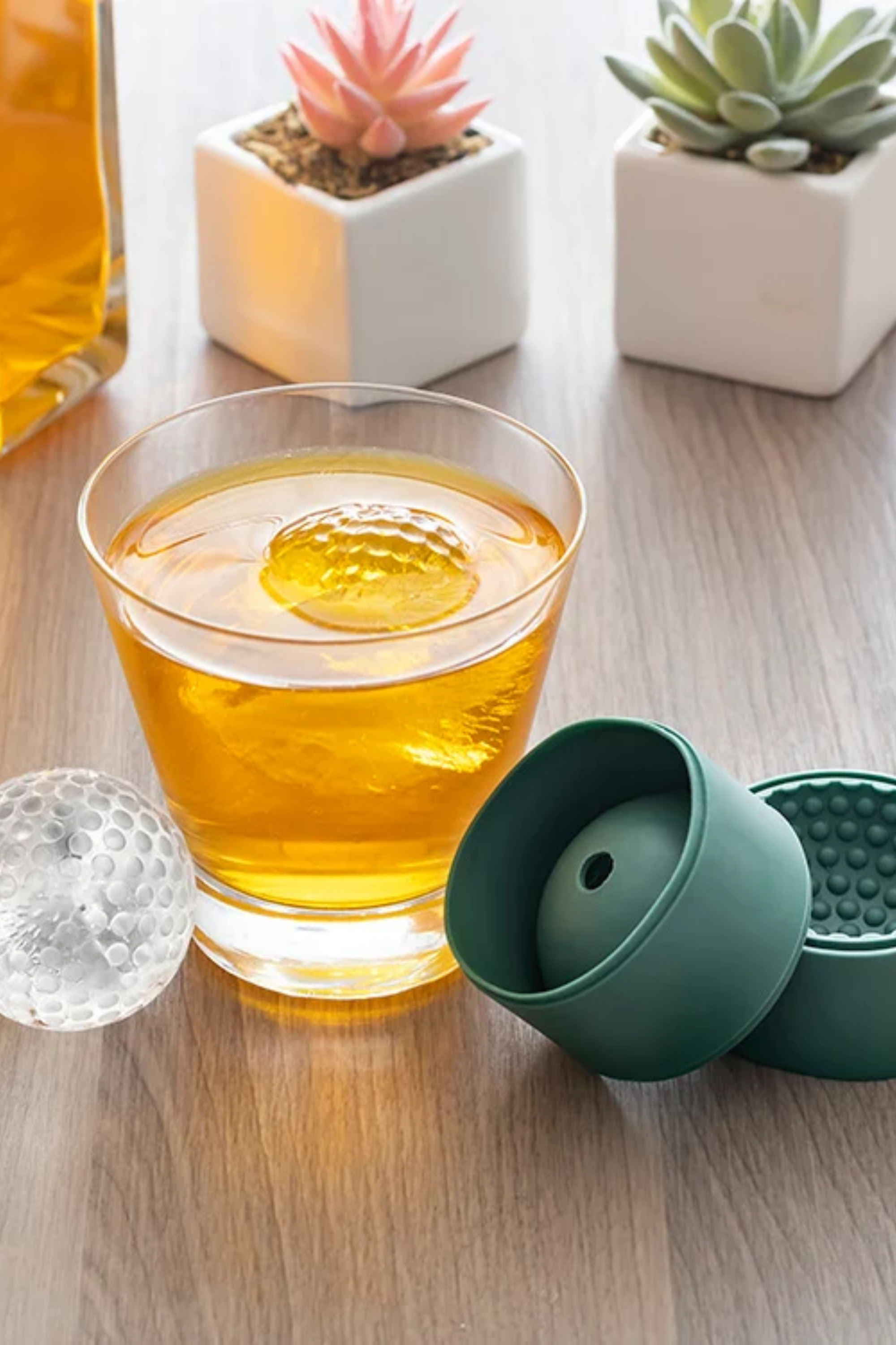 Golf Ball Ice Mould - Set of Two