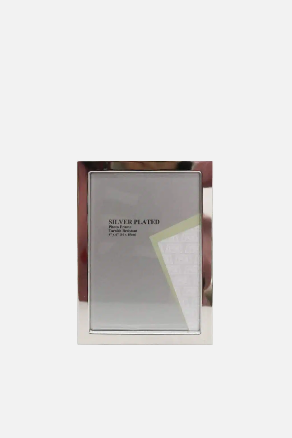 Box Edge Silver Picture Frame