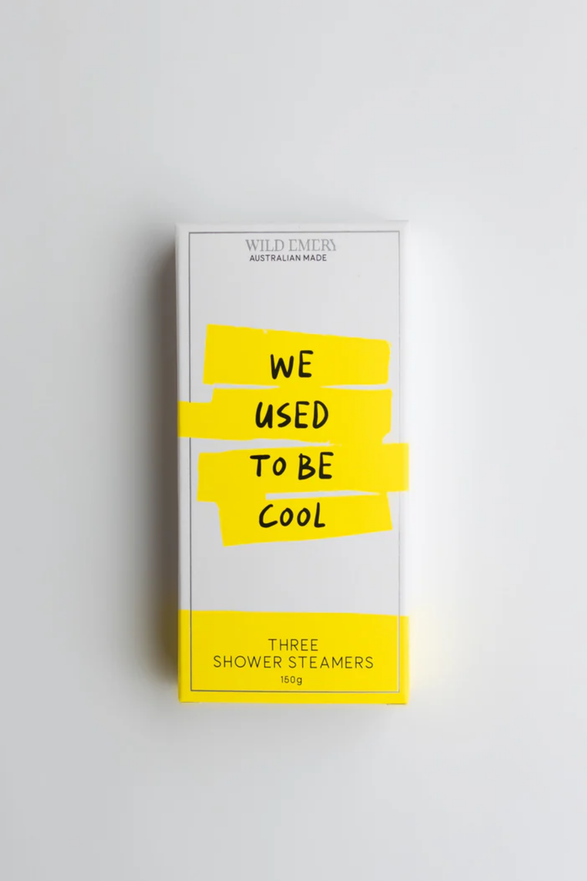 We used to Be Cool - Three Shower Steamers