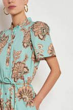 Quote Dress - Mint Kgari