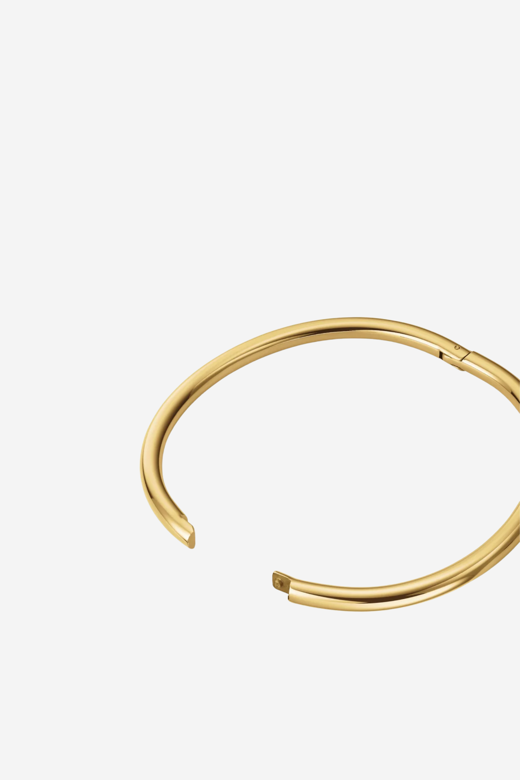 Essential Plain Bangle - Gold