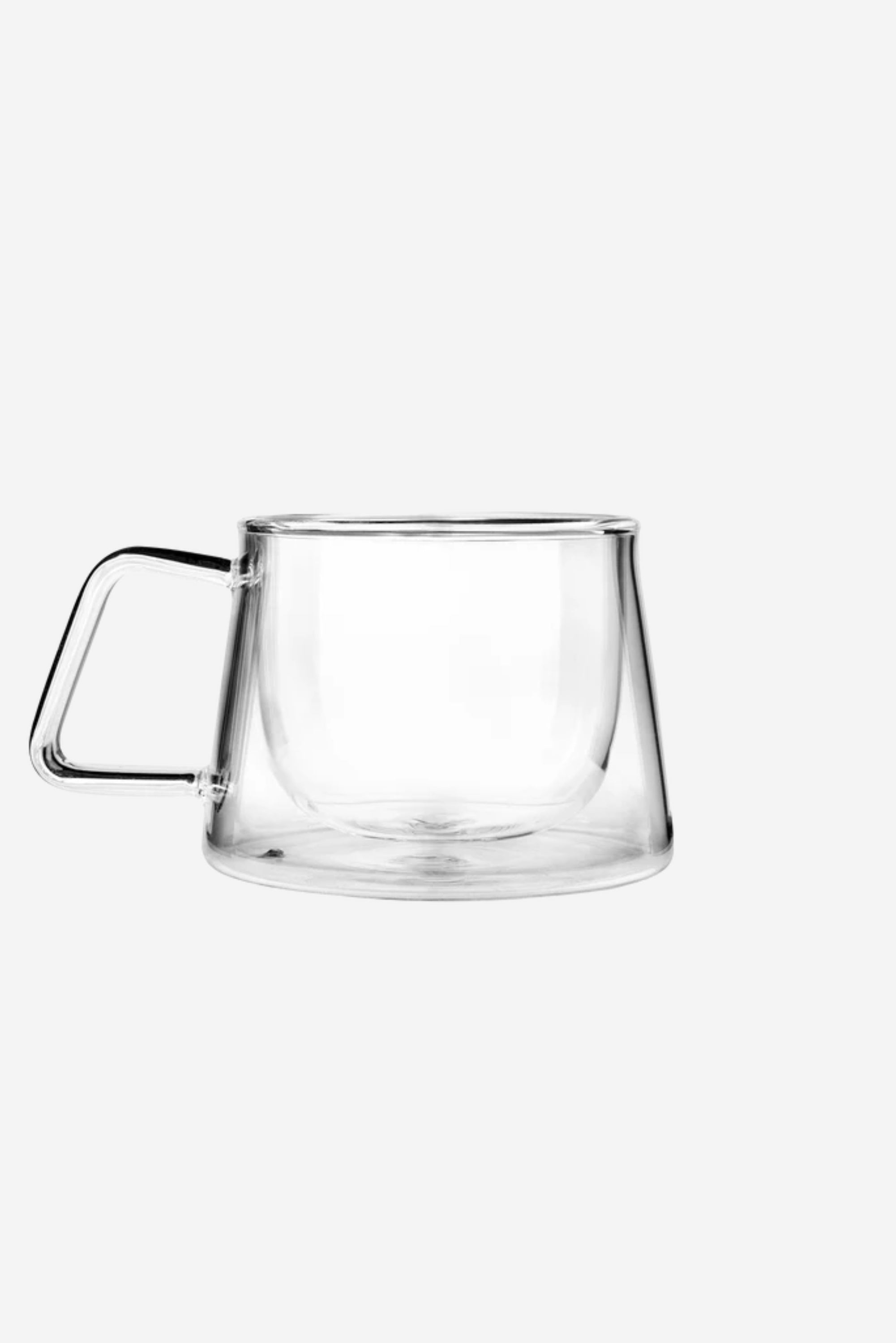 Double Walled Glass Tea Cups - Set of Two