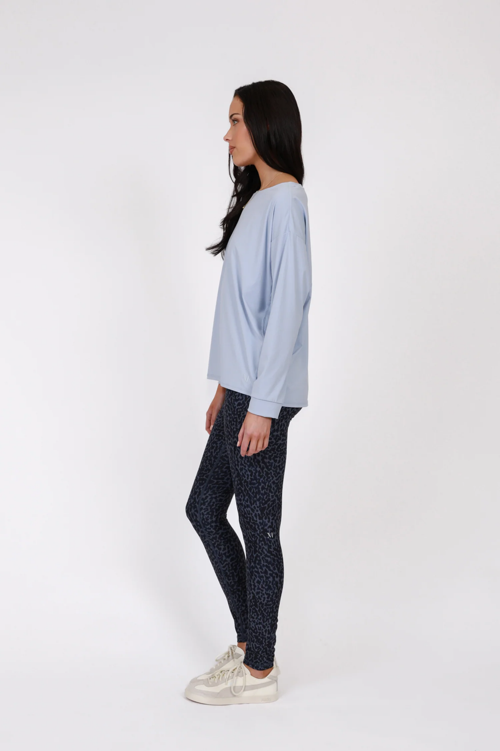 Pace Full Legging - Ink Cheetah