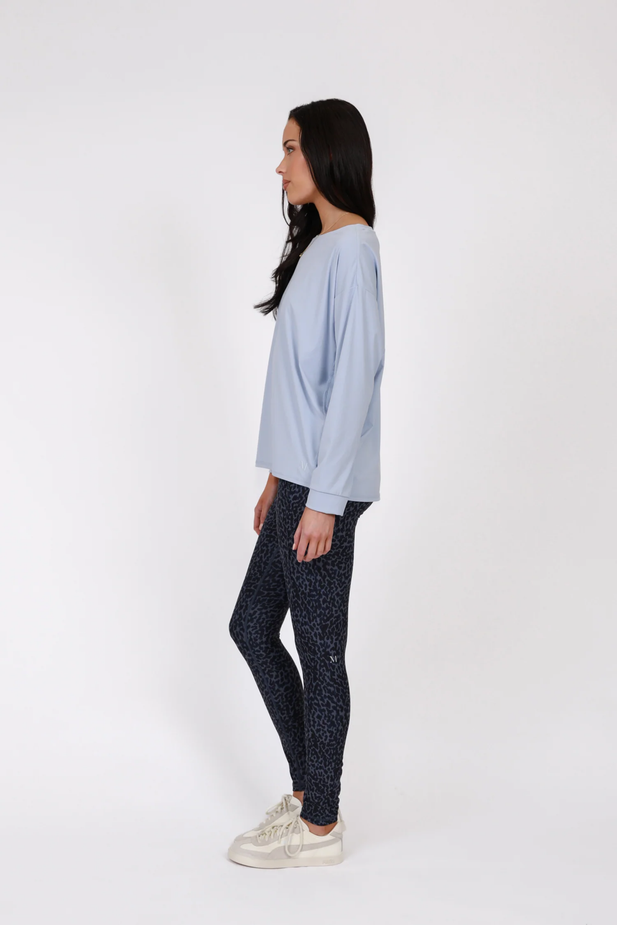 Pace Full Legging - Ink Cheetah