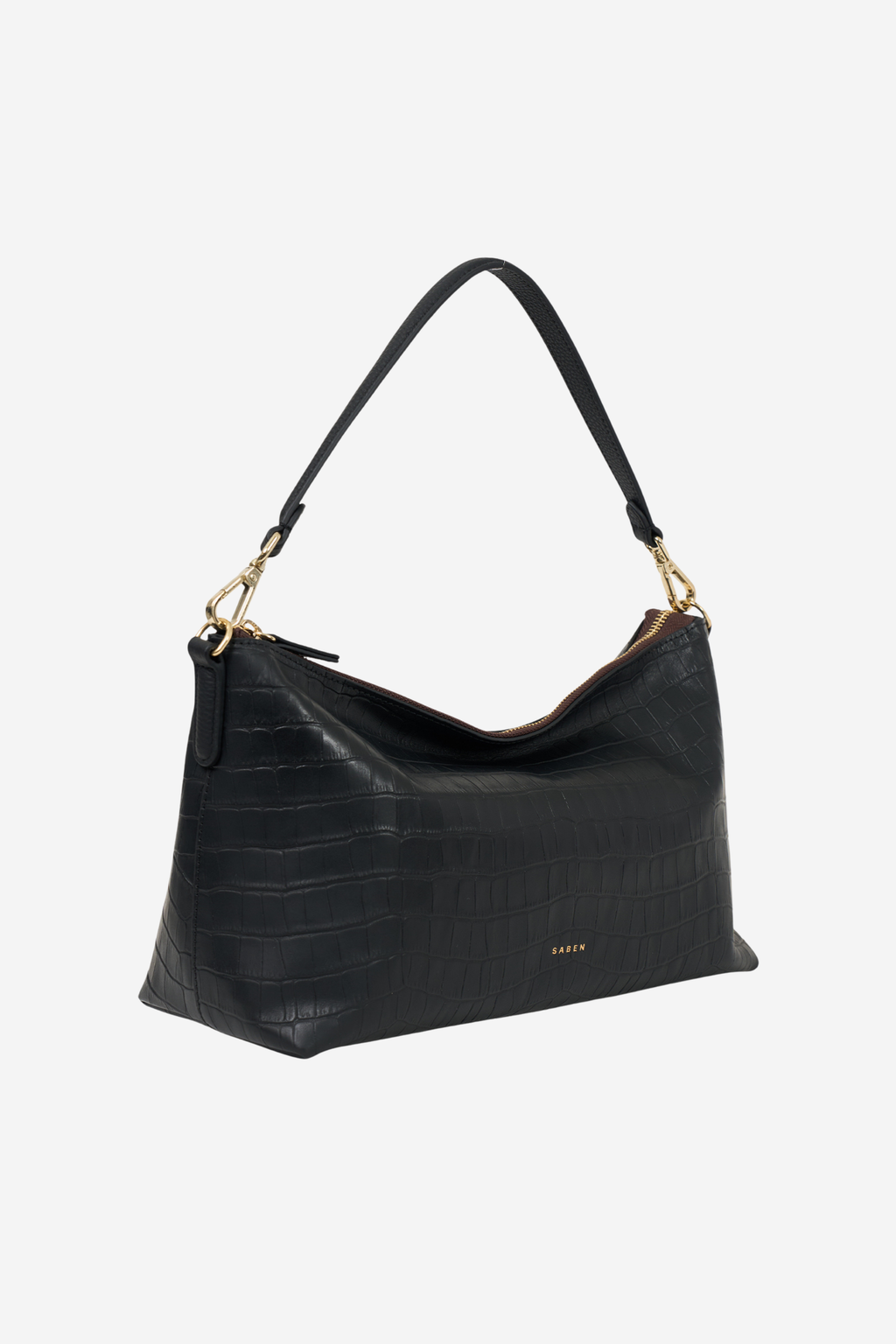Claudia Shoulder Bag - Black Braid