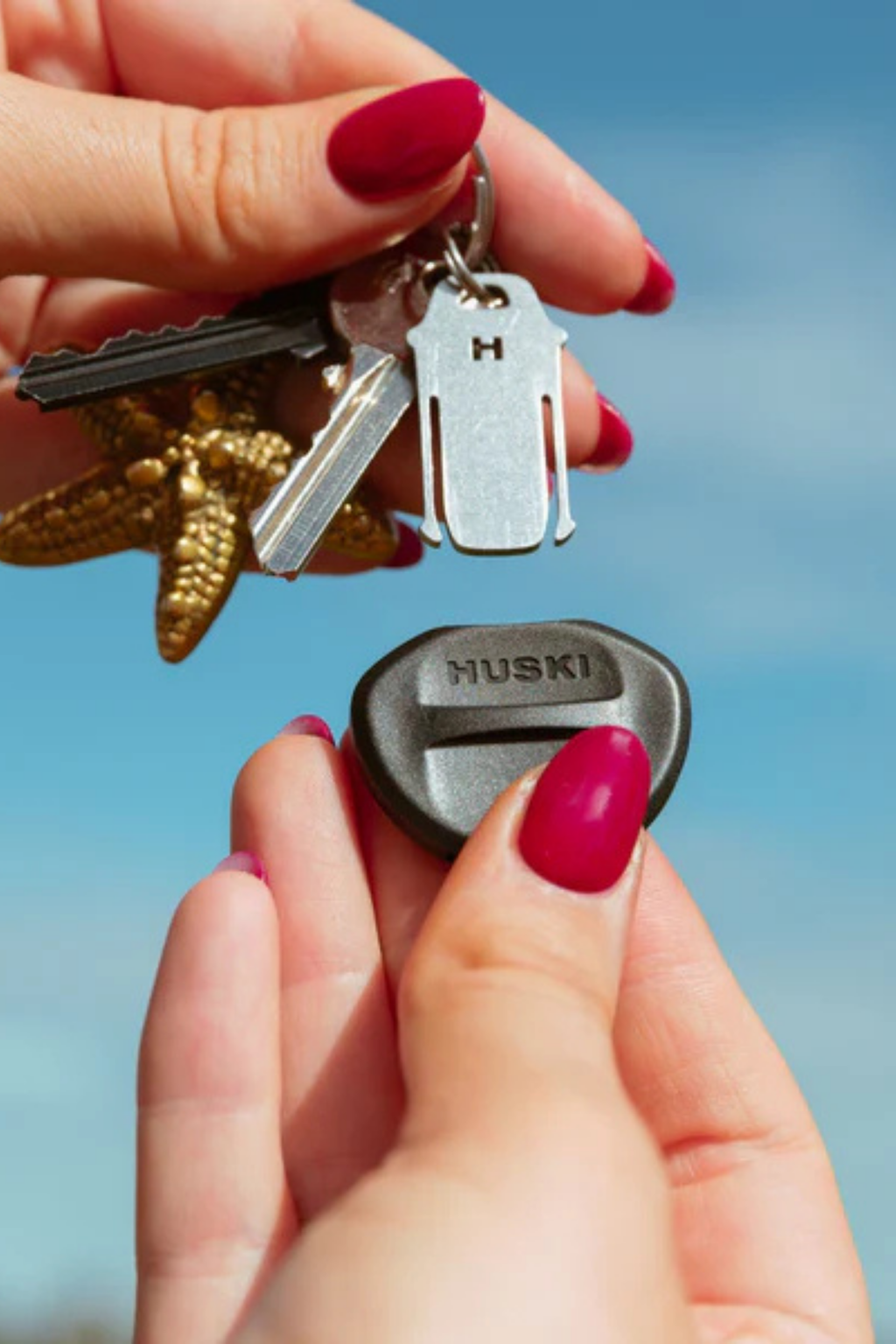 Huski Can Tab Slider - Keyring