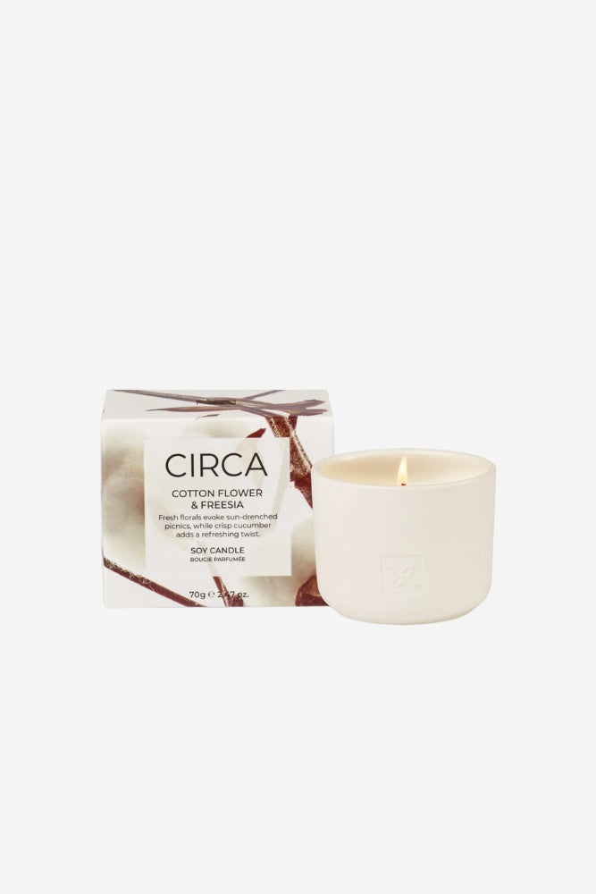 Circa Candle - Cotton Flower and Freesia