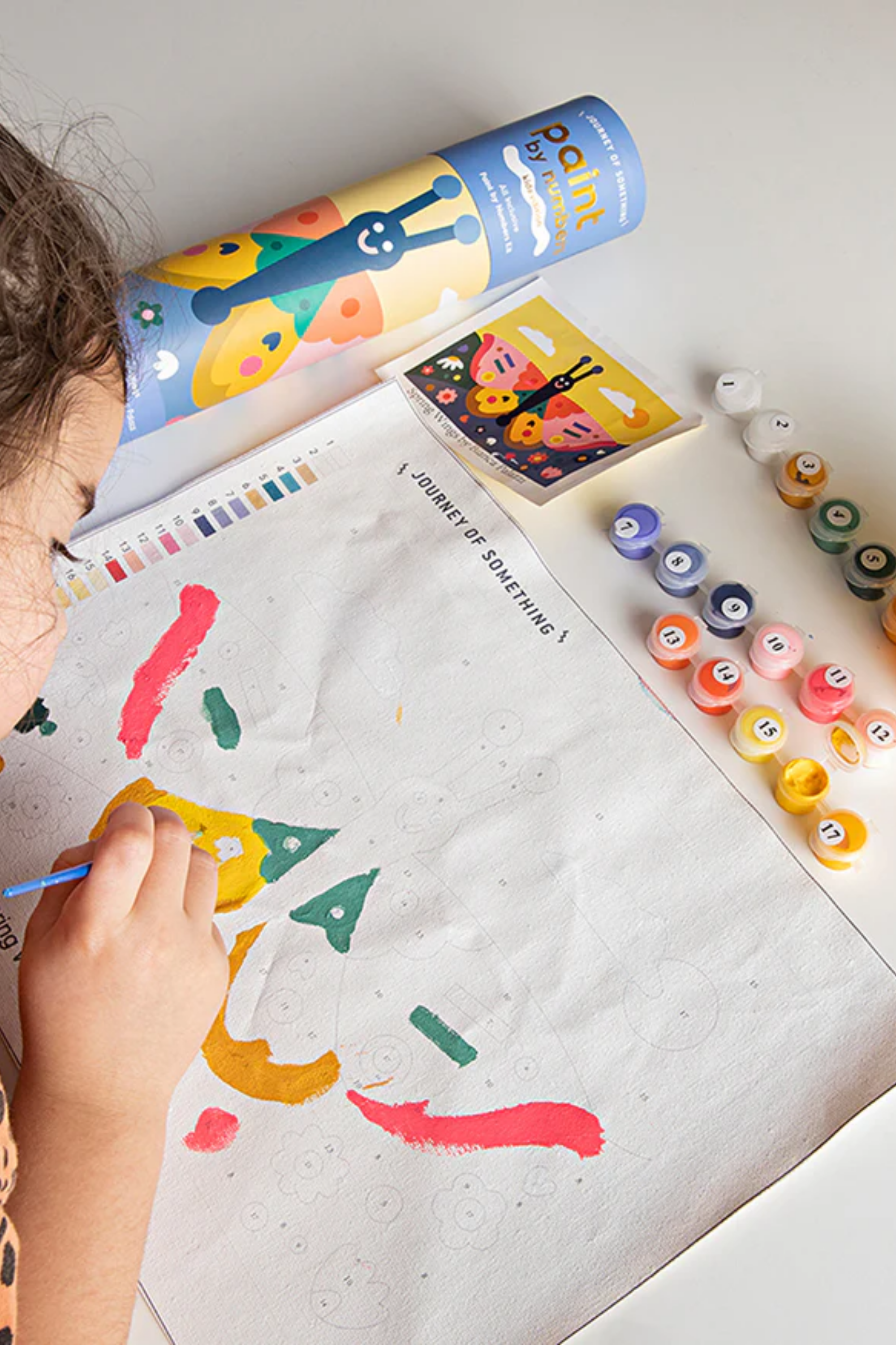 Paint by Numbers for Kids - Spring Wings