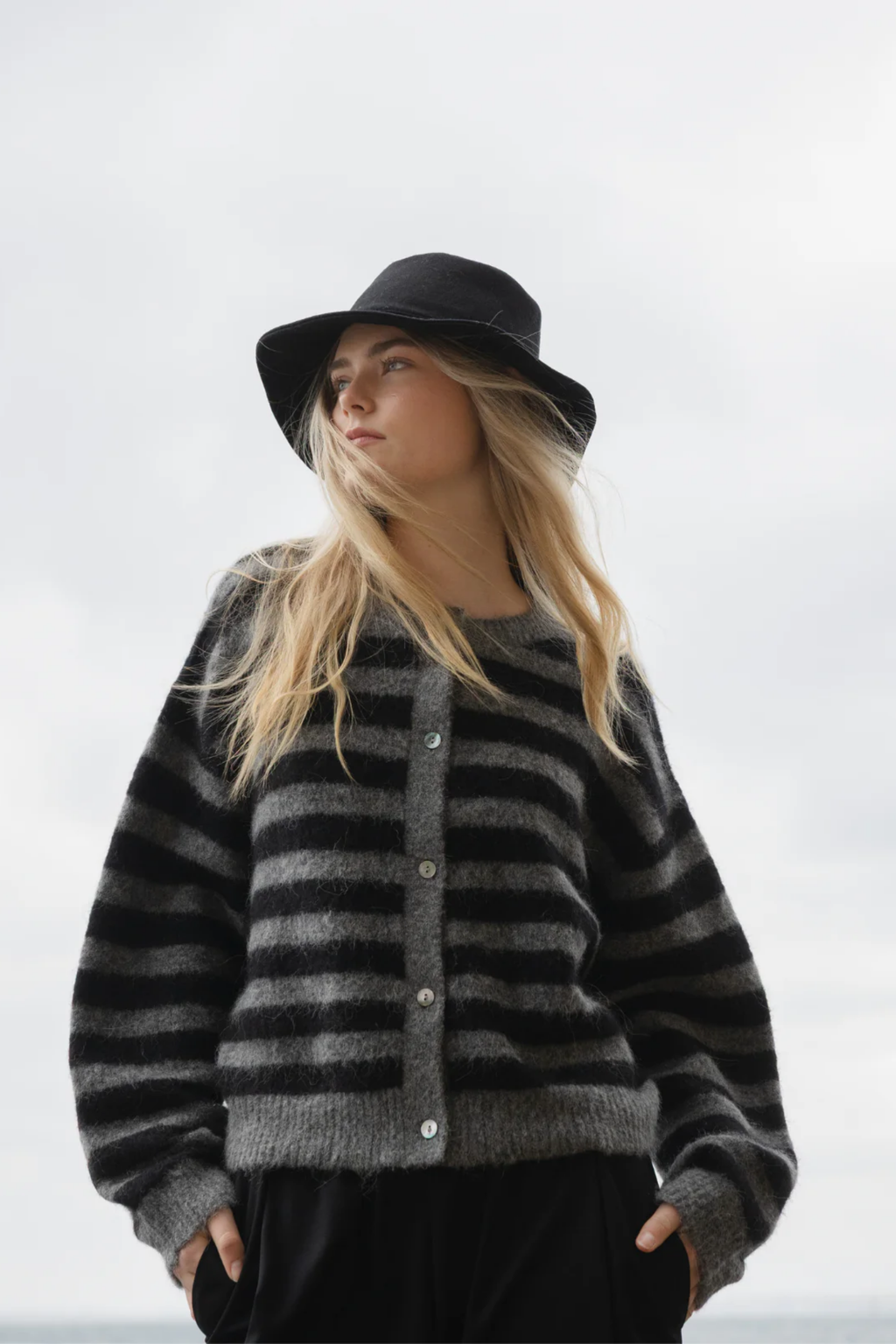 Alpaca Blend Cardigan