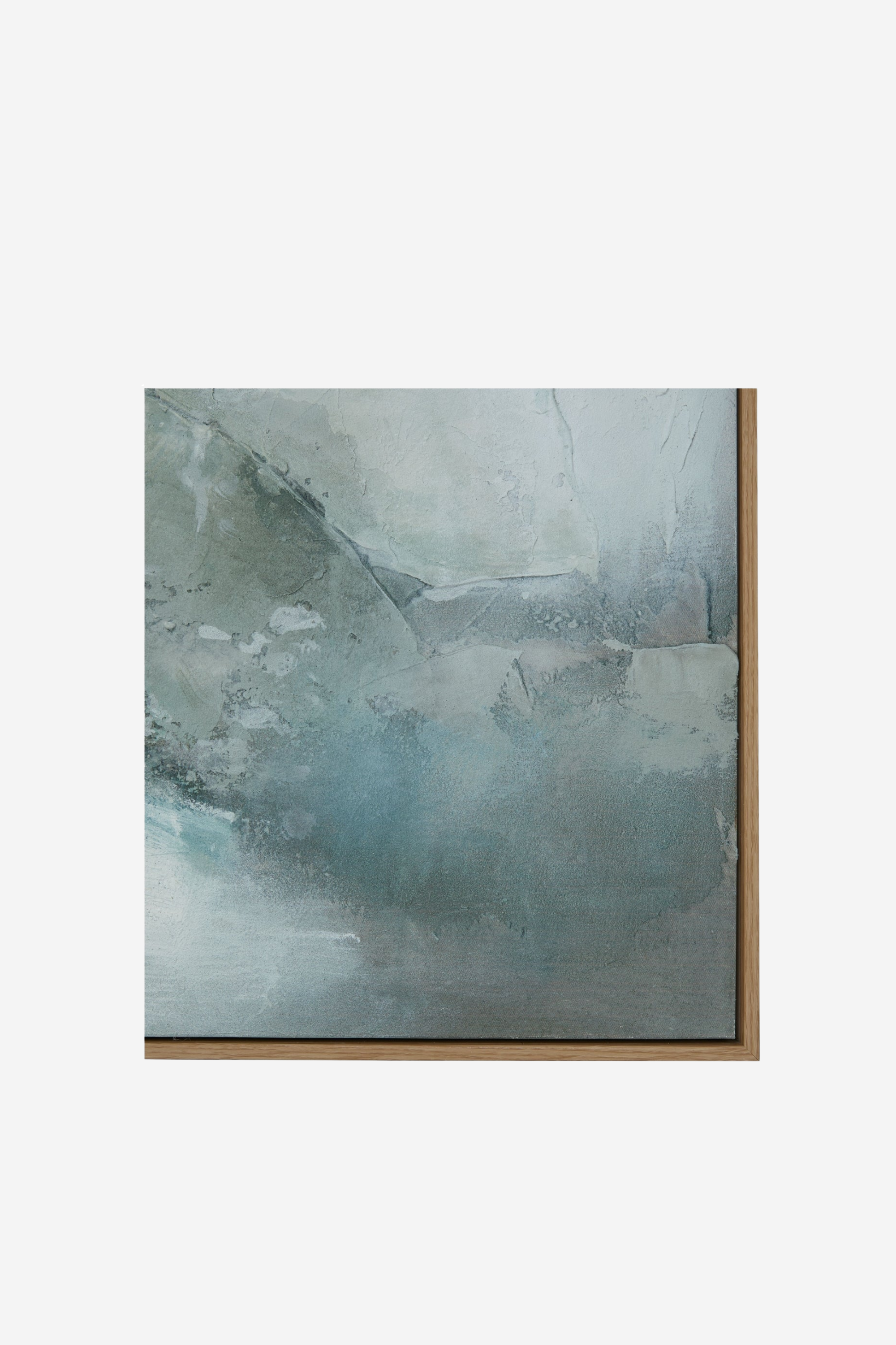 Verona Hand Painted Wall Art Green