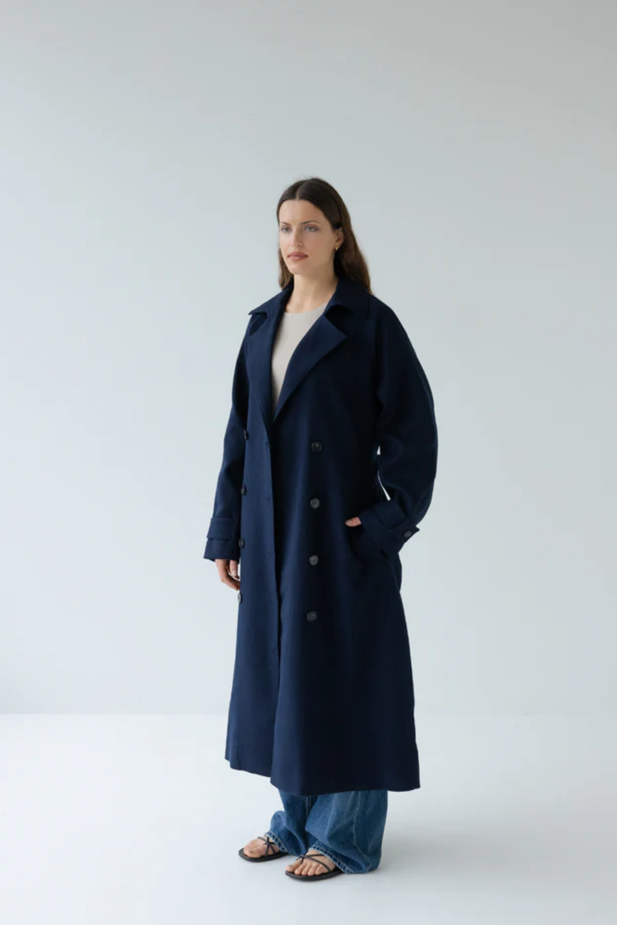 Relaxed Trench - Ink